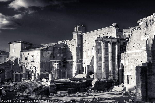 Old Ruins of Rome - Forum of Caesar Picture Board by Stefano Senise