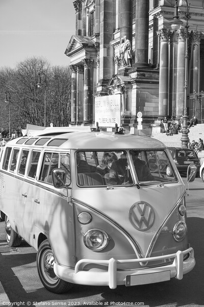 Berlin - Volkswagen Camper Picture Board by Stefano Senise
