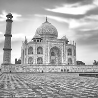 Buy canvas prints of Majestic Taj Mahal. Agra, Uttar Pradesh, India by Stefano Senise