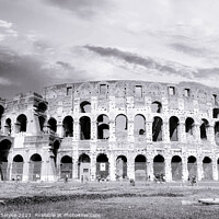 Buy canvas prints of The Iconic Colosseum An Eternal Marvel by Stefano Senise