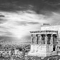 Buy canvas prints of The Caryatids of Acropolis by Stefano Senise