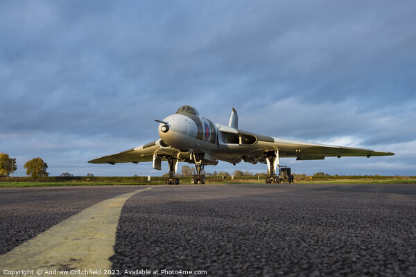 Vulcan Bomber Picture Board by Andy Critchfield