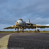 Buy canvas prints of Vulcan Bomber by Andy Critchfield