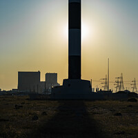 Buy canvas prints of Dungeness Light by Tom Lloyd