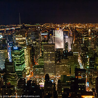 Buy canvas prints of New York City night time by Paul Berry