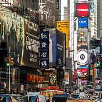 Buy canvas prints of Times Square, New York by Paul Berry