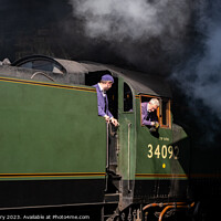 Buy canvas prints of Heritage steam train entering tunnel  by Paul Berry