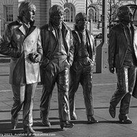 Buy canvas prints of The Beatles Statue by Paul Berry