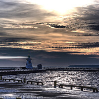 Buy canvas prints of Golden Hour After Winter Storm by Irene Penhale