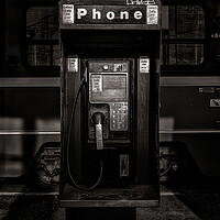 Buy canvas prints of Phone Booth No 13 by Brian Carson