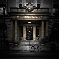 Buy canvas prints of No 212 King Street West Colour Version by Brian Carson