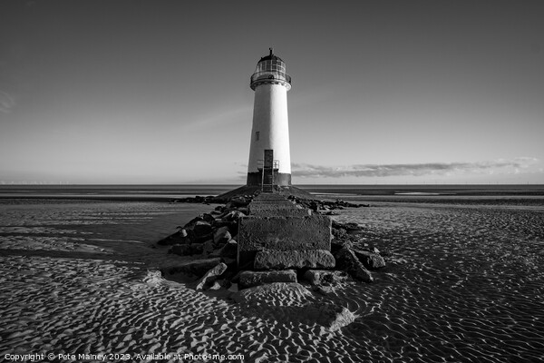 Point of Ayr Lighthouse Picture Board by Pete Mainey