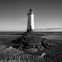 Buy canvas prints of Point of Ayr Lighthouse by Pete Mainey