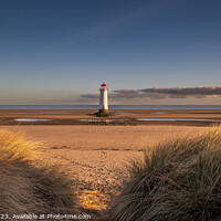 Buy canvas prints of Point Of Ayr Lighthouse by Pete Mainey