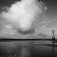 Buy canvas prints of Perch Rock Lighthouse by Pete Mainey