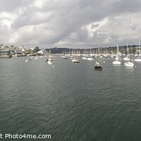 Buy canvas prints of Falmouth Harbour by David Harris