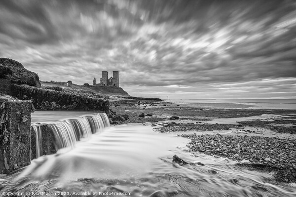 Reculver Towers Outflow Picture Board by Paul Martin