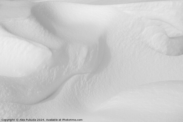 Snow Waves II Picture Board by Alex Fukuda