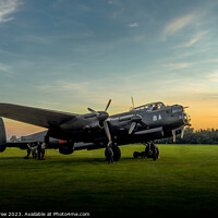 Buy canvas prints of WWII Lancaster Bomber  'Just Jane' by Garry Bree