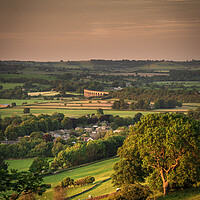 Buy canvas prints of Arthington Viaduct at Golden Hour by Paul Grubb