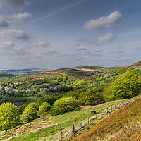 Buy canvas prints of Welsh Valley View by Paul Grubb