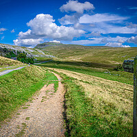 Buy canvas prints of This Way to Ingleborough by Paul Grubb