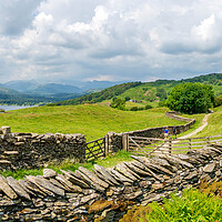 Buy canvas prints of Windermere Wall Art by Paul Grubb