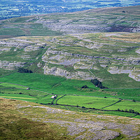 Buy canvas prints of View from Ingleborough Summit by Paul Grubb