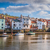 Buy canvas prints of Beautiful River Esk, Whitby by Paul Grubb