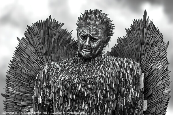 The Knife Angel - National Monument Against Violence & Aggression Picture Board by David Macdiarmid