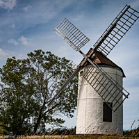 Buy canvas prints of Ashton Windmill, Somerset by David Macdiarmid