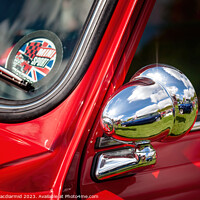 Buy canvas prints of Classic Mini Cooper Close Up by David Macdiarmid