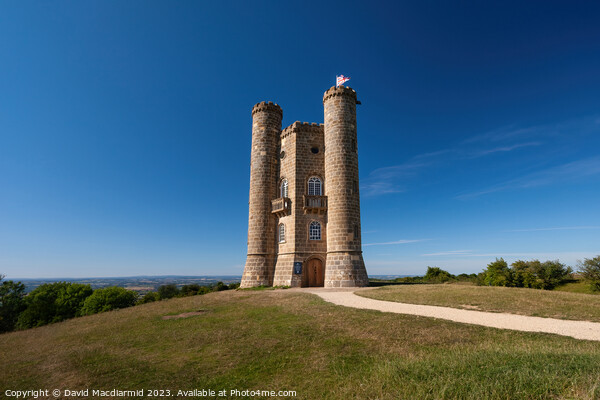 Broadway Tower, Worcestershire Picture Board by David Macdiarmid