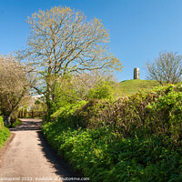 Buy canvas prints of The road to the Tor by David Macdiarmid