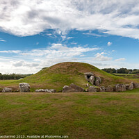 Buy canvas prints of Neolithic burial chamber by David Macdiarmid