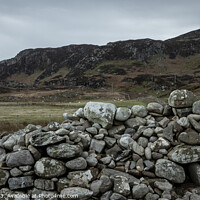 Buy canvas prints of Stone Wall, Colonsay by Philip King