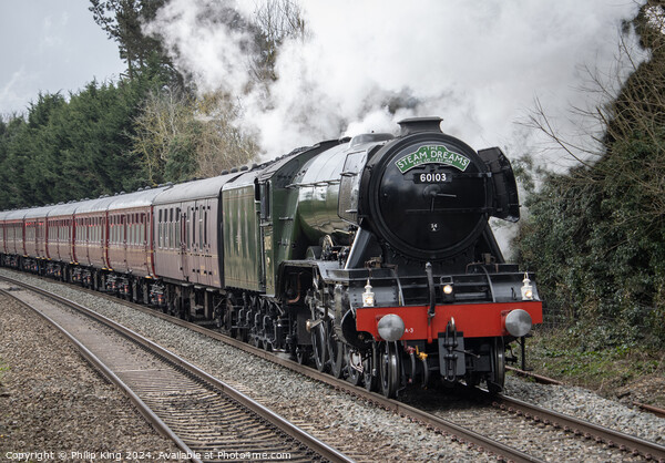 Flying Scotsman, Oxfordshire Picture Board by Philip King