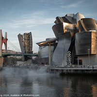 Buy canvas prints of Guggenheim Museum, Bilbao by Philip King