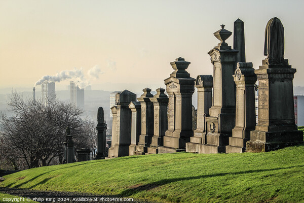 Glasgow Necropolis, Scotland Picture Board by Philip King