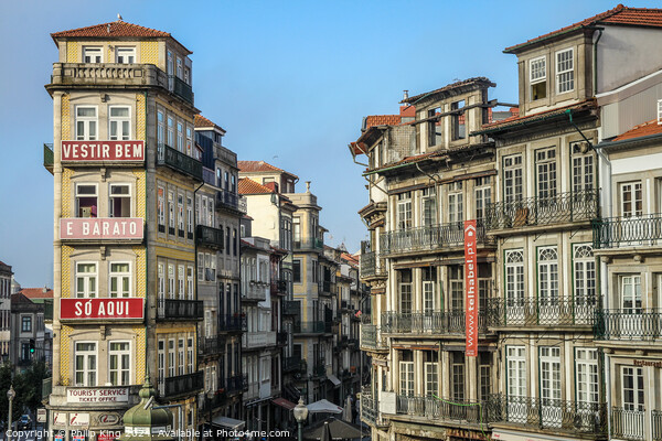 Porto Buildings Picture Board by Philip King