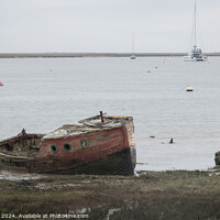 Buy canvas prints of Old Boat at Orford, Suffolk by Philip King