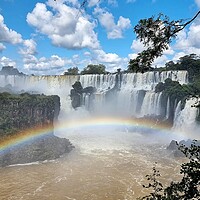 Buy canvas prints of Iguazu Falls by Chris Billingham