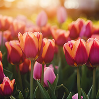 Buy canvas prints of tulips by CC Designs
