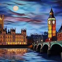 Buy canvas prints of Big Ben  by CC Designs