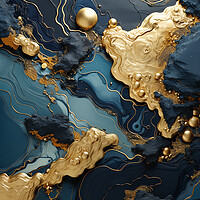 Buy canvas prints of Liquid Gold  by CC Designs