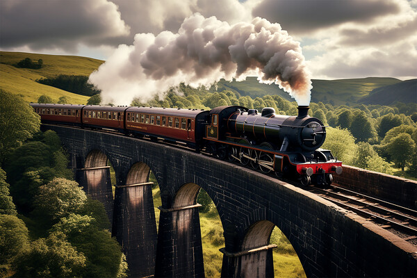 Class Steam Train  Picture Board by CC Designs