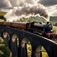 Buy canvas prints of Class Steam Train  by CC Designs