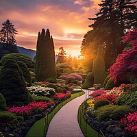 Buy canvas prints of The Garden  by CC Designs