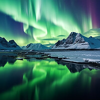 Buy canvas prints of The Northern Lights by CC Designs