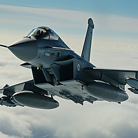 Buy canvas prints of Eurofighter Typhoon by CC Designs